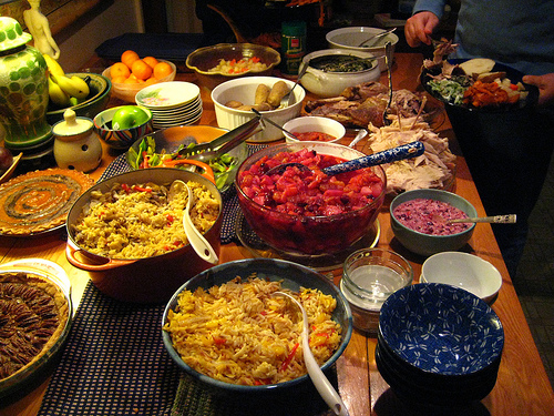 Thanksgiving meal